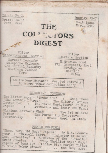 The collectors digest - the,
